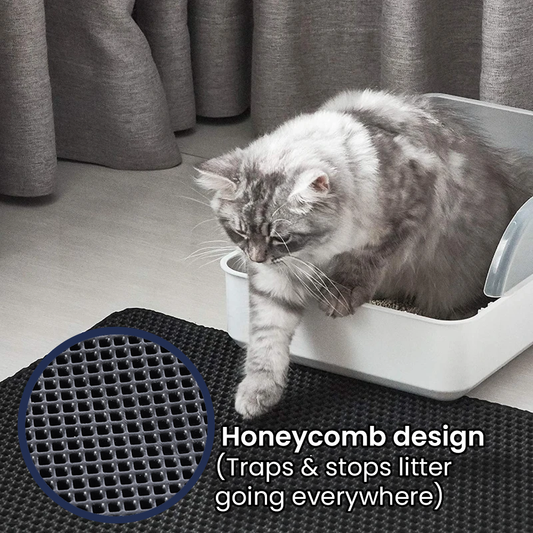 Honeycomb Cat Litter Mat